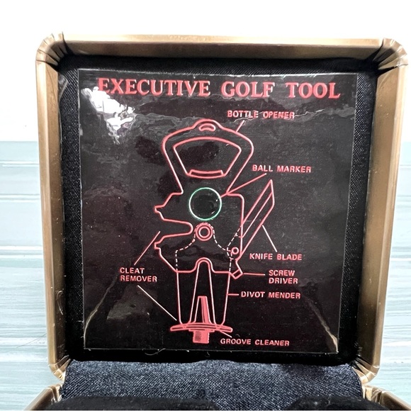 Neiman Marcus Executive Golf Tool W/ Gift Box Perfect For a Golf Lover ⛳️🏌️‍♂️ - Picture 3 of 6